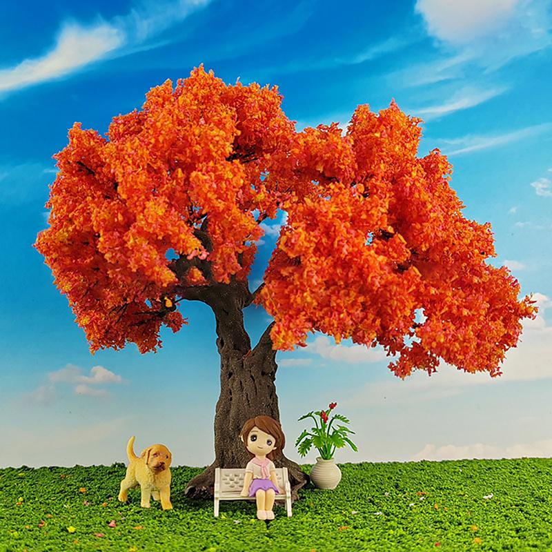 12/15cm Hohe Qualität Drahtmodellbaum Mikro-Landschaft Landschaftsgestaltung Dekoration Sandtisch Park Szenerie DIY Material
