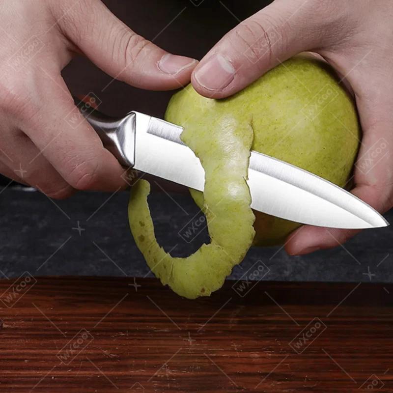 Chef Knife Stainless Steel Kitchen Knives Multi-Purpose Kitchen Knife Melon Fruit Knife Meat Cleaver Slicing Kitchen Cooking