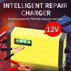 LED Display Car Motorcycle Battery Charger Multiple Current Motorcycle Voltage Adjustment Charger Protection Battery Intell V1C9