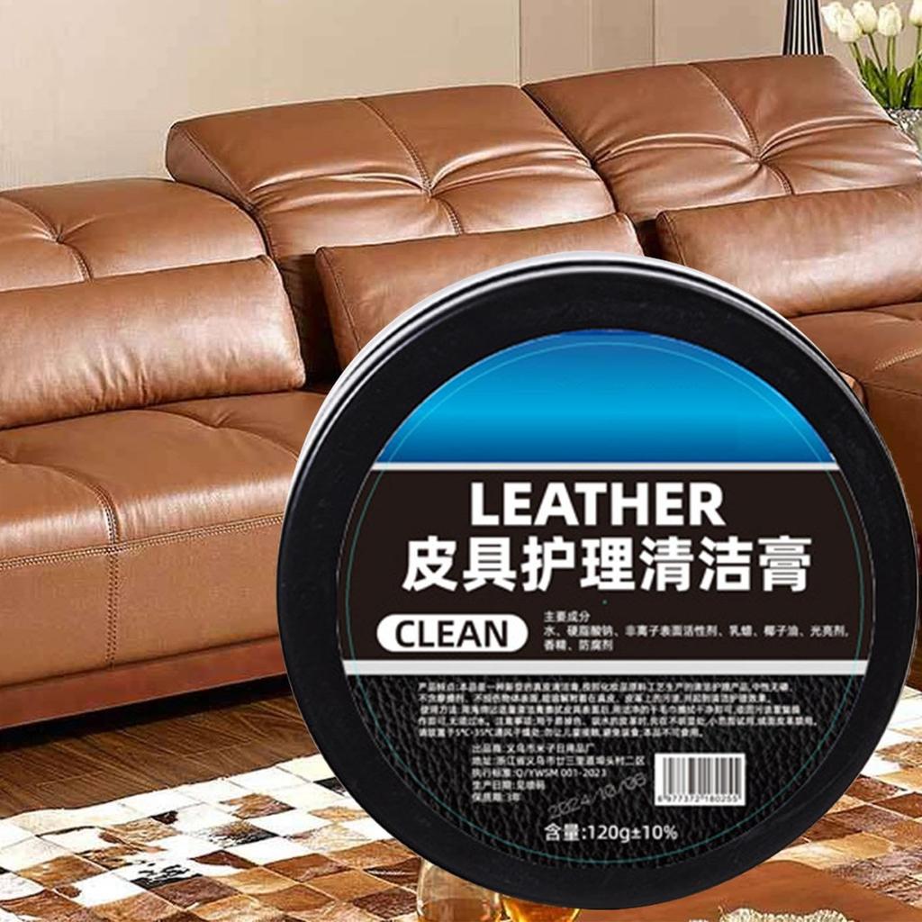 Leather Cleaning Cream, Car Leather Interior | Car Interior Protector 120g