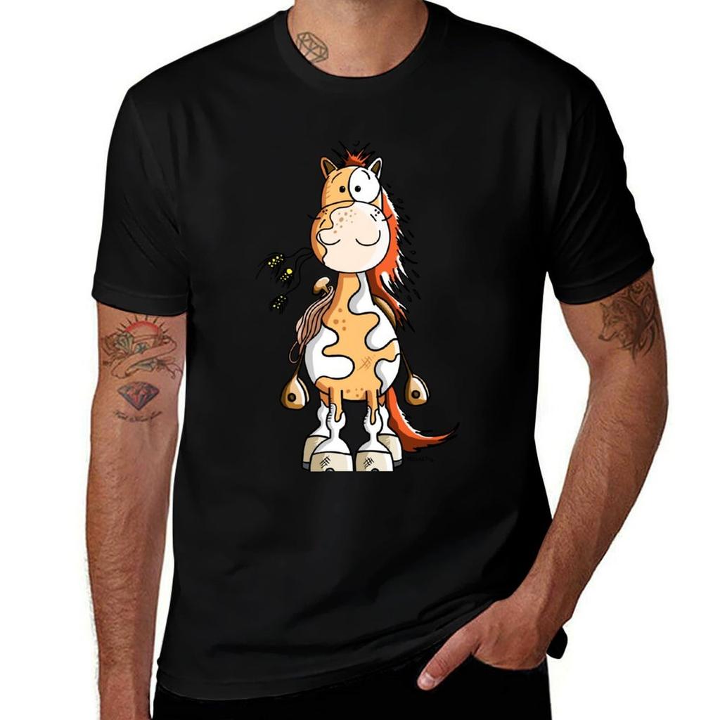 Cute Pinto Western Horse Tshirt Anime T Shirts For Man Tshirt