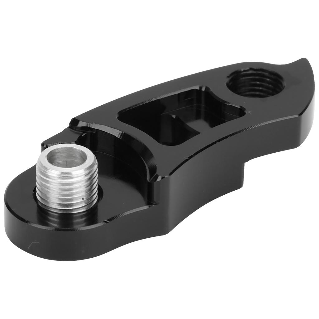 Mountain Bike Rear Derailleur Hanger Bicycle Aluminum Alloy Tail Hook Extender AccessoryBlack