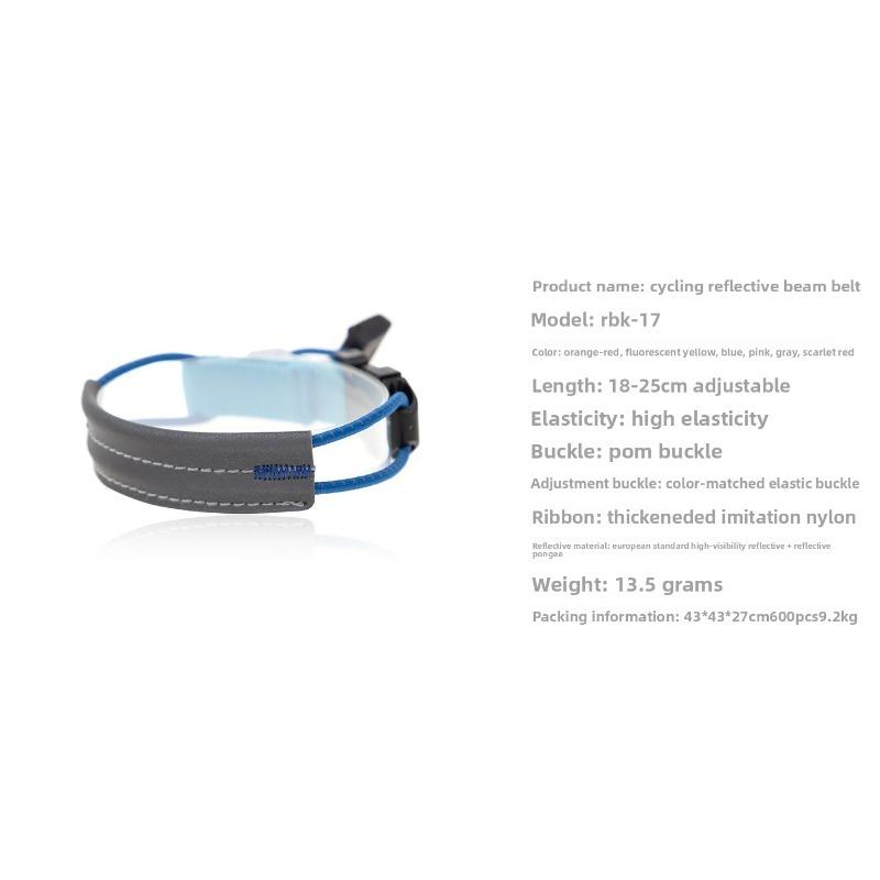 Adjustable Reflective Cycling Pant Cuff Strap High Vis Safety Reflective Band For Night Running Walking Biking Warning Accessory