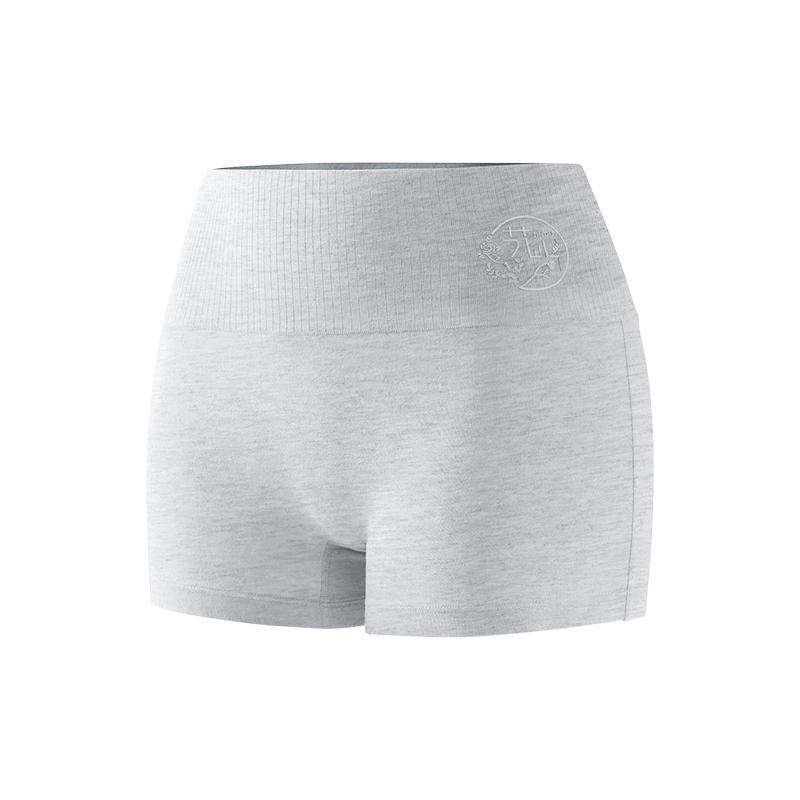 Jindu Women's High-Waist Tummy Control Cotton Boxer Briefs