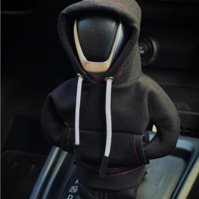 Bluza z kapturem Akcesoria samochodowe Pokrowiec na dźwignię zmiany biegów Moda Uchwyt dźwigni zmiany biegów Pokrowiec dekoracyjny Dźwignia zmiany biegów ręcznych