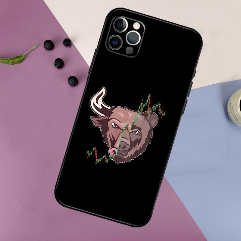 Day Trader Trader Trading Phone Case For iPhone 16 15 14 13 11 12 17 Pro Max mini 15 16 Plus 16e 17 Air Bumper Cover
