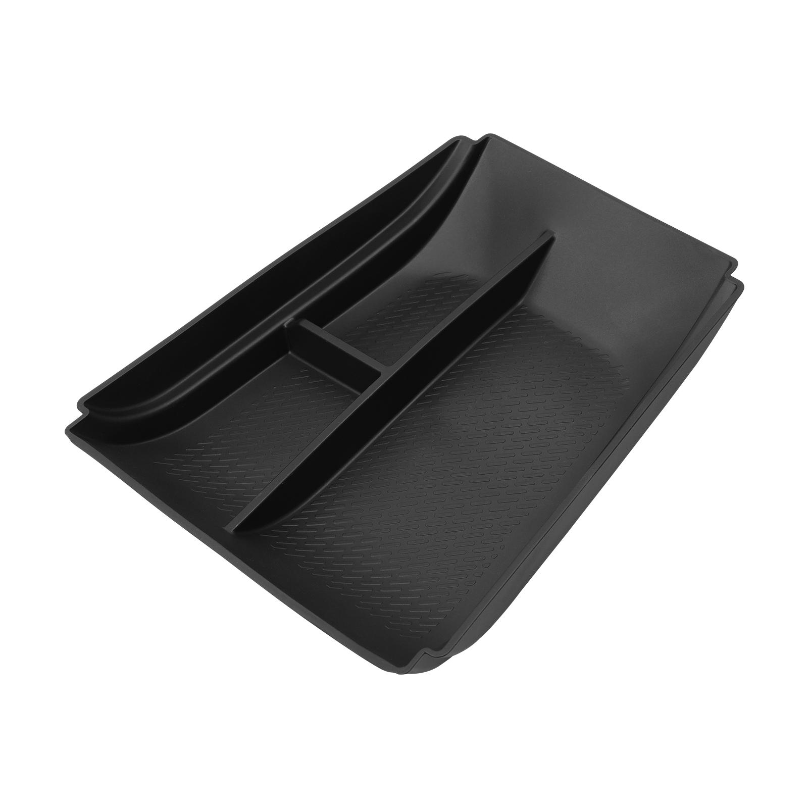 for Geely Boyue L/Starray 2025 Center Console Lower Storage Box Car Central Tray TPE Organizer Accessories Tidying Black