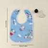 4/6/8/10pcs Waterproof Baby Feeding Bibs Infants Cute Pattern Saliva Towel Newborn Toddler Soft Burp Cloth For Kids Bib