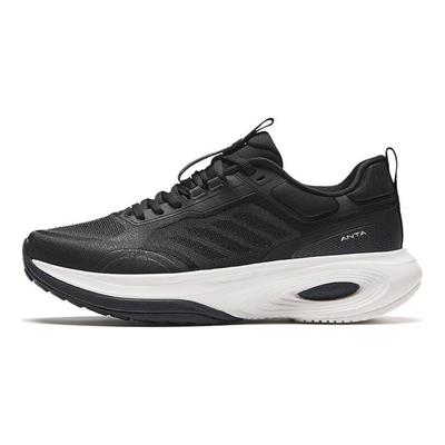 Linghu Shock Absorption Low Top Training Shoes Men Sneaker Black White 112437790-5