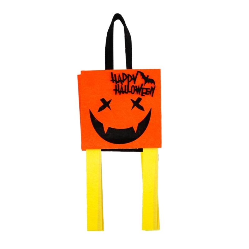 Festival Halloween Candy Bag Gift Cookie Bags Bat/Skull/ Skeleton Shaped Packaging Bags for Trick or Treating Pouch