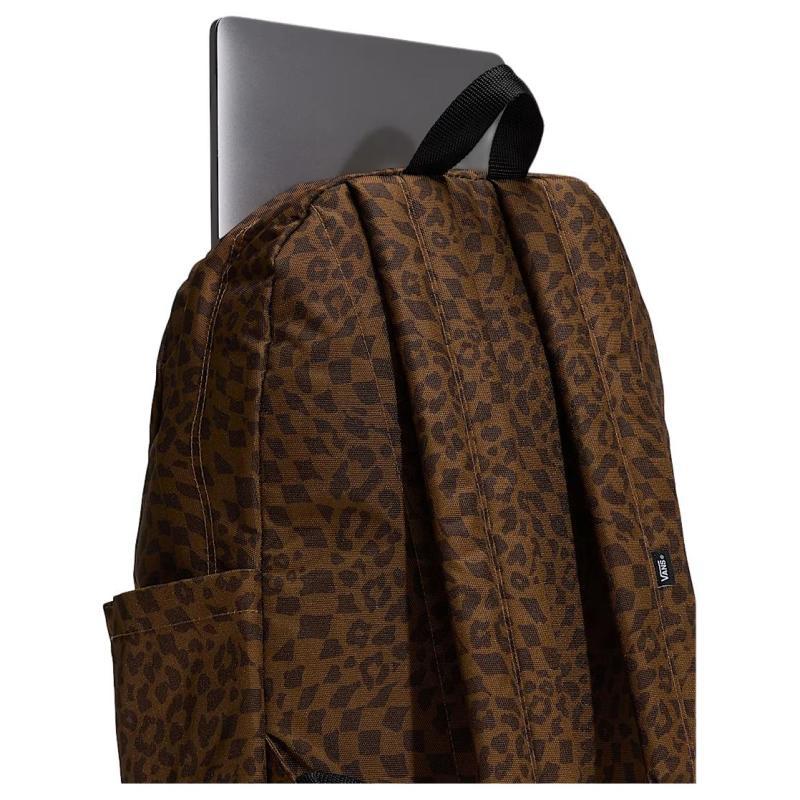 Vans Polyester Backpack Unisex Brown Vans VN000H4Y7UG