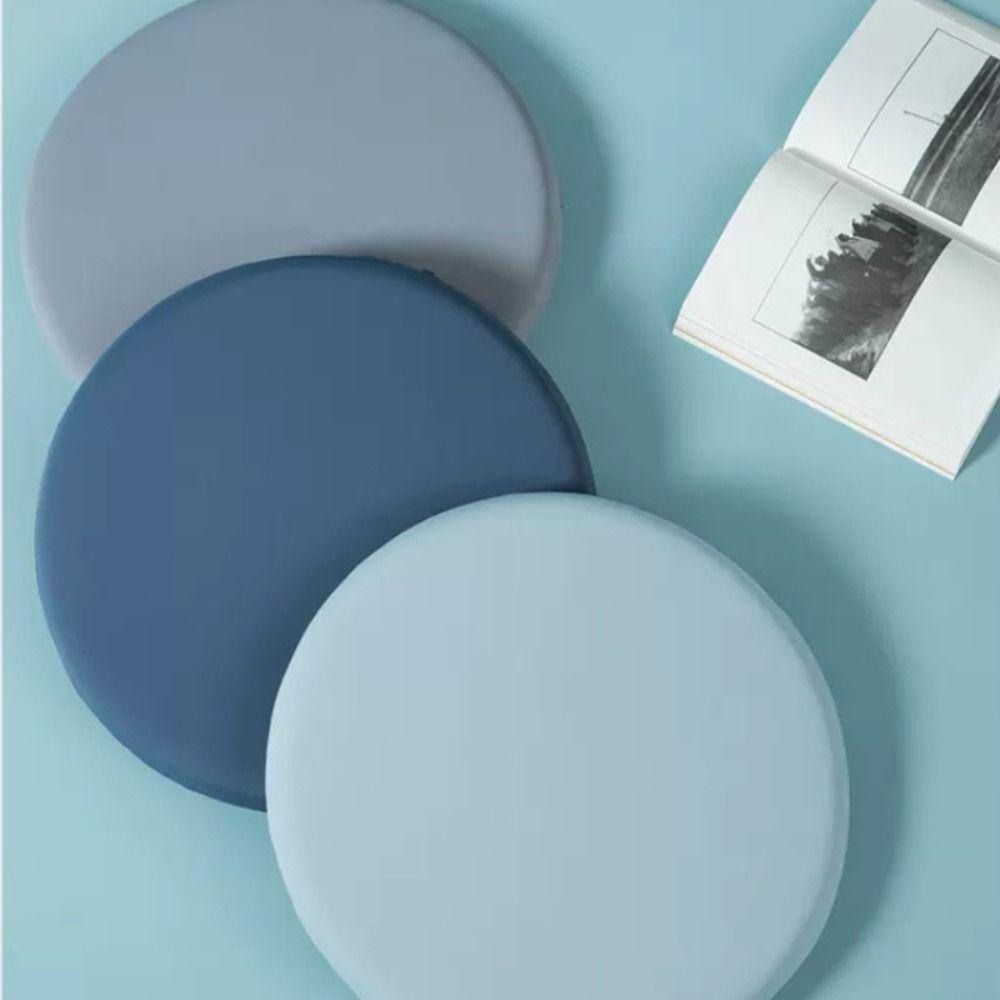 40cm Seat Cushion Ultra Soft Breathable Office Chair Pad Anti-Slip Memory Foam Waist Cushion