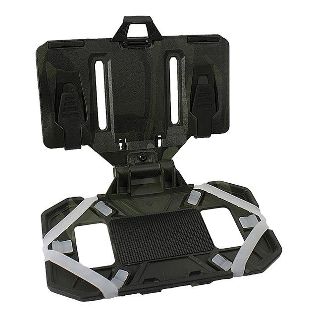 Tactical MOLLE Mount Navigation Board Chest Vest with Folding Phone Holder