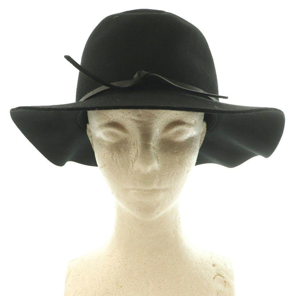 Used Brixton Brixton Wesley Fedora Wesley Fedora Folded Hat XS Black /SS OS