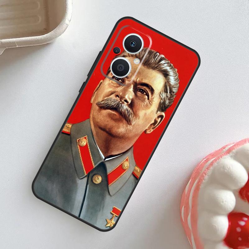Soviet Union Leader Stalin Case For OPPO Reno 11F 8T 4Z 5Z 4 6 7 8 5 Lite 10 Pro OPPO Find X2 X3 Lite X5 X6 Pro Cover