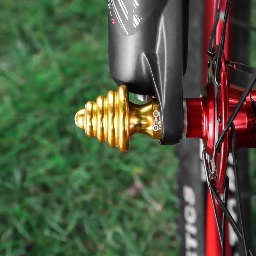 Aluminum Zinc Zinc Alloy Rear Axle Screw M5 Bike Accessories Colorful Bicycle Hub Nut Folding Bike