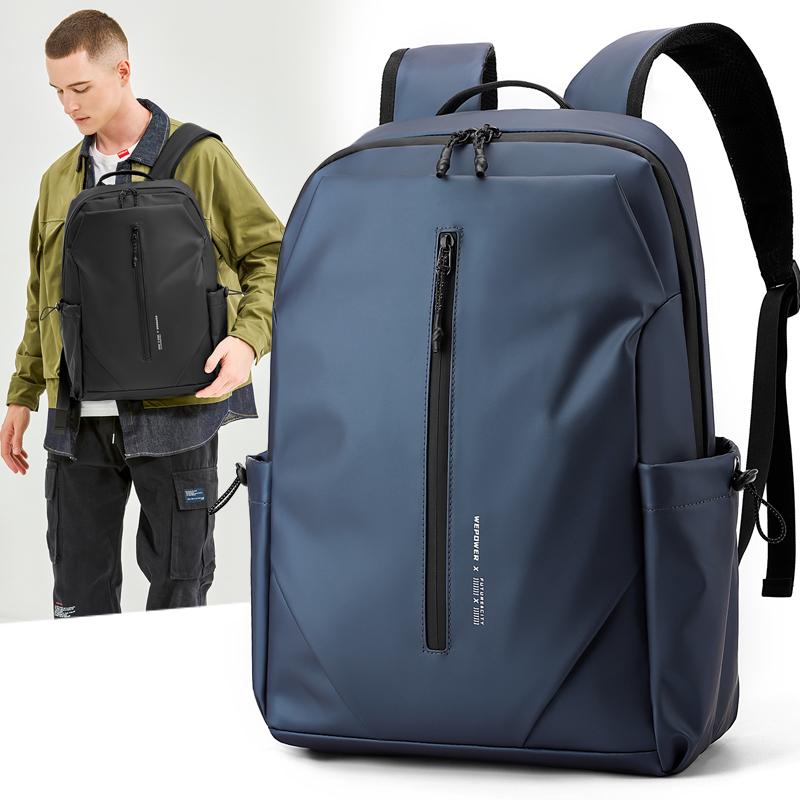 Sleek Black Waterproof Backpack for Men Stylish & Functional Laptop Backpack for Daily Use & Travel