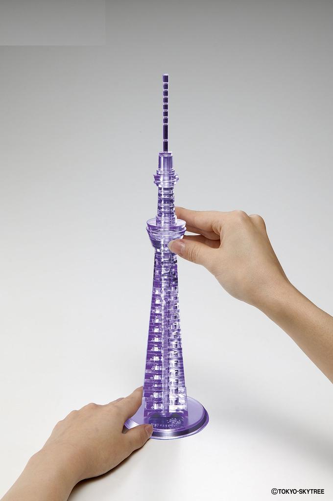 Krystalické puzzle 62 dílků Tokijský styl Miyabi 50143 Skytree(R)