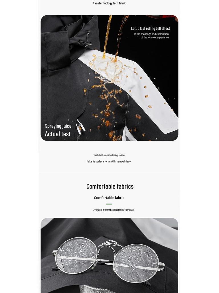 Unisex Wasserdichter Windbreaker für den Herbst, Sportjacke für Outdoor- und Bergsteigeraktivitäten