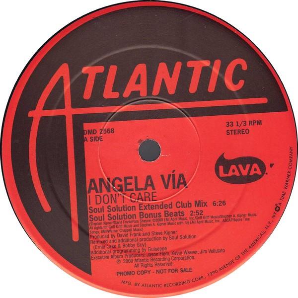 

12inch Record ANGELA VIA - I Don t Care DMD2568 Lava 2000 US Dance & Electronica Used