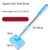 180° Adjustable Tank Sponge Cleaning Brush Double-Sided Algae Scraping Brush Aquarium Clean Brush