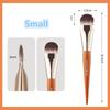 Pennelli Trucco Fondotinta Pennello Professionale a Lingua Pennello per Fondotinta Liquido Correttore Viso Donna Base Trucco Strumenti di Bellezza