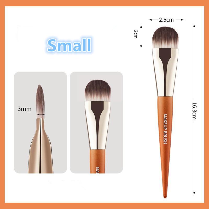 

Makeup Brushes Foundation Professional Brush Tongue Shaped Liquid Foundation Concealer Brush Women Face Base Makeup Beauty Tools S