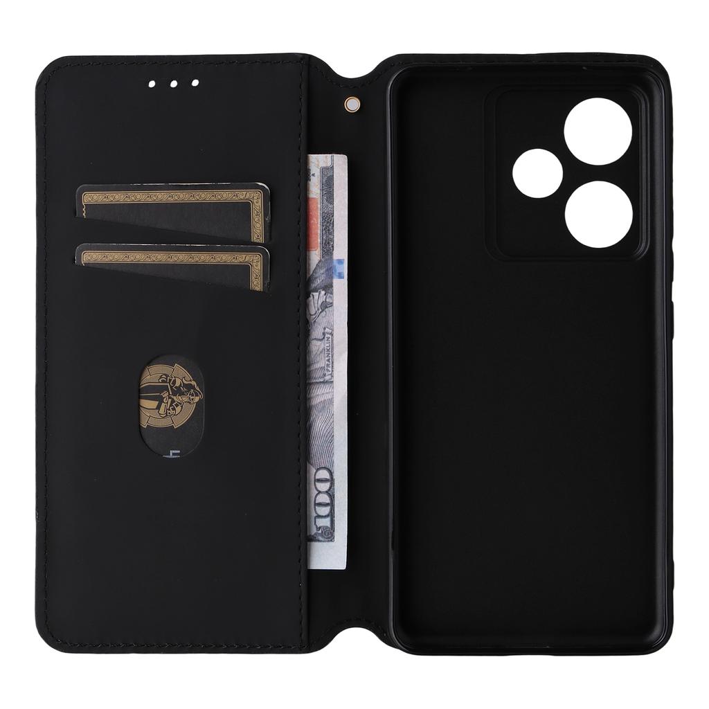 For Realme GT 7 5G Case Wallet Rhombus Imprinted Leather Phone Cover