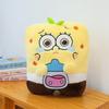 45cm Cute Q Version Spongebob Patrick Squidward Plush Doll Cartoon Sleeping Pillow Soft Stuffed Toy Gift