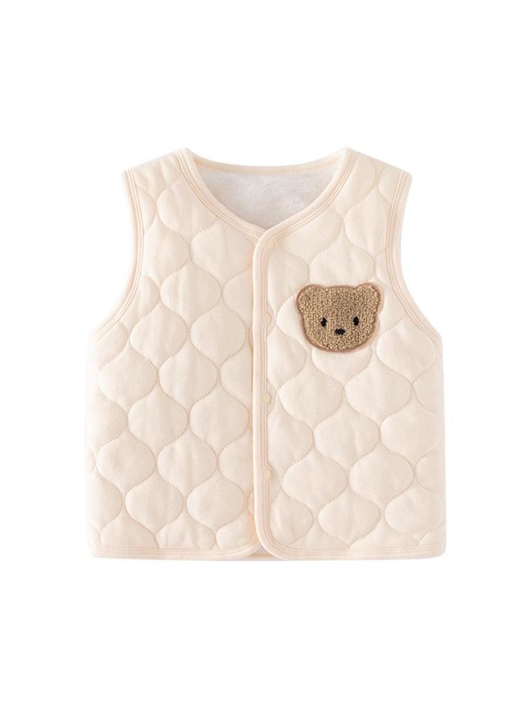 Cozy Cotton Toddler Vest: Warm Padded Outerwear for Autumn & Winter