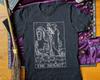 The Hermit Tarot Shirt Grim Reaper Goth Horror Occult Halloween Unisex Tee