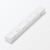 MUJI Steckdosenleiste mit Schalter und Verriegelung, 6 Steckplätze, Einzel schaltbar, MJ-JS06A 84404061