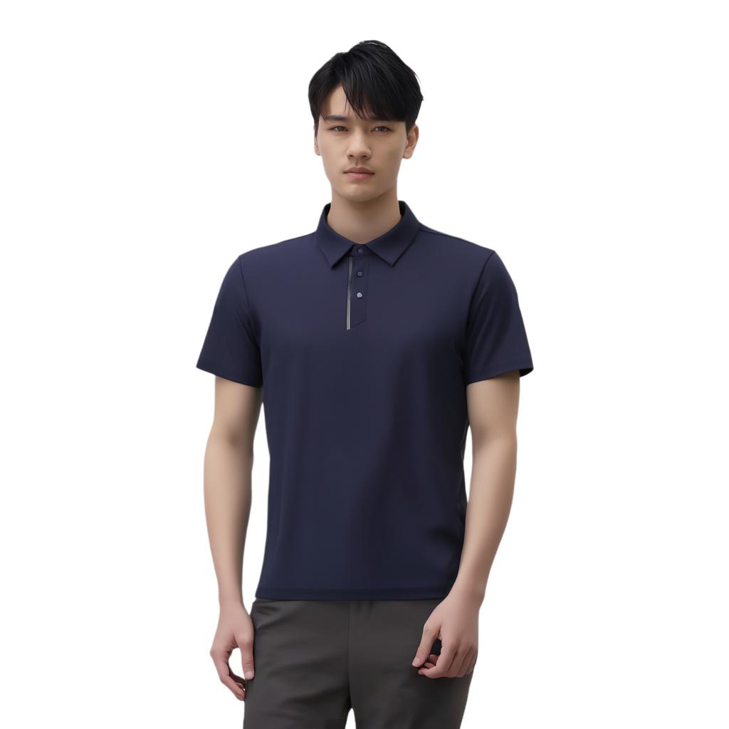 Anta Casual Breathable Simple Short Sleeve Polo Shirt Men tops 152627123-6