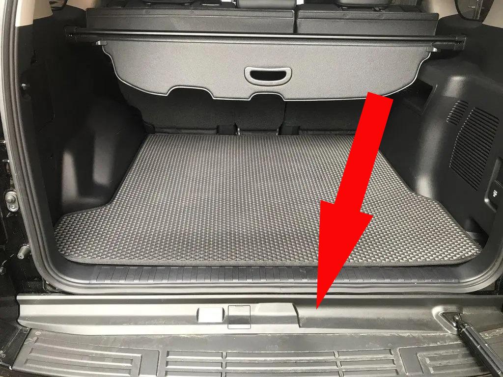 

Накладка заднего порога (ABS) для Toyota Land Cruiser Prado 150