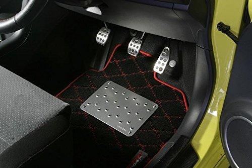 MONSTER SPORT Aluminum Heel Plate, Clear Anodized, Universal Fit, 848100-0000M