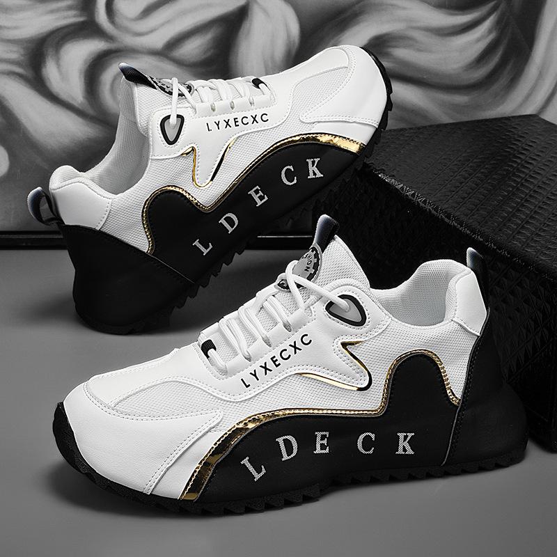 

Teen 2025 summer new mesh breathable sports shoes casual men s bag head shoes large size, specially for 48 чёрный