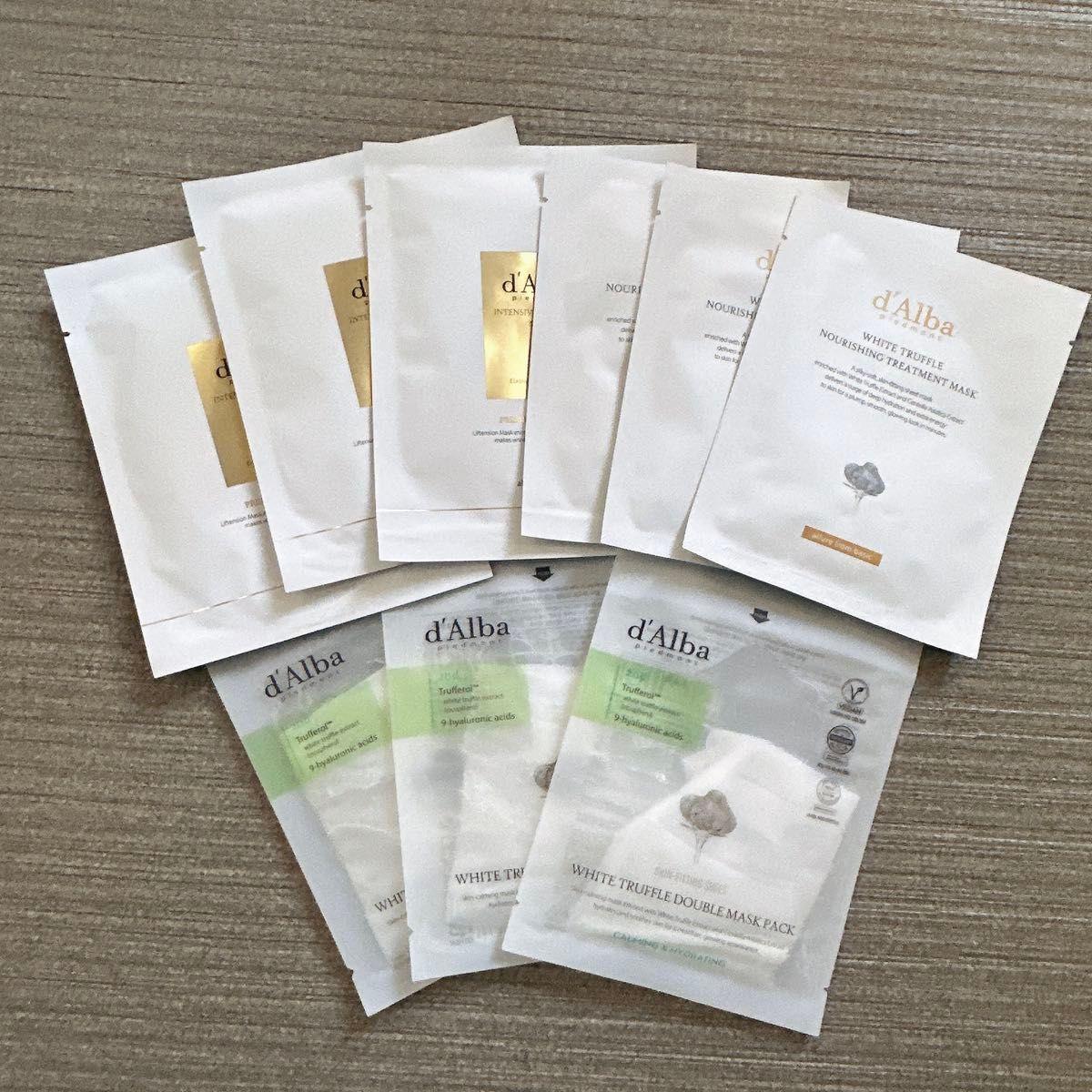 d Alba pack 3 types 9 pieces set