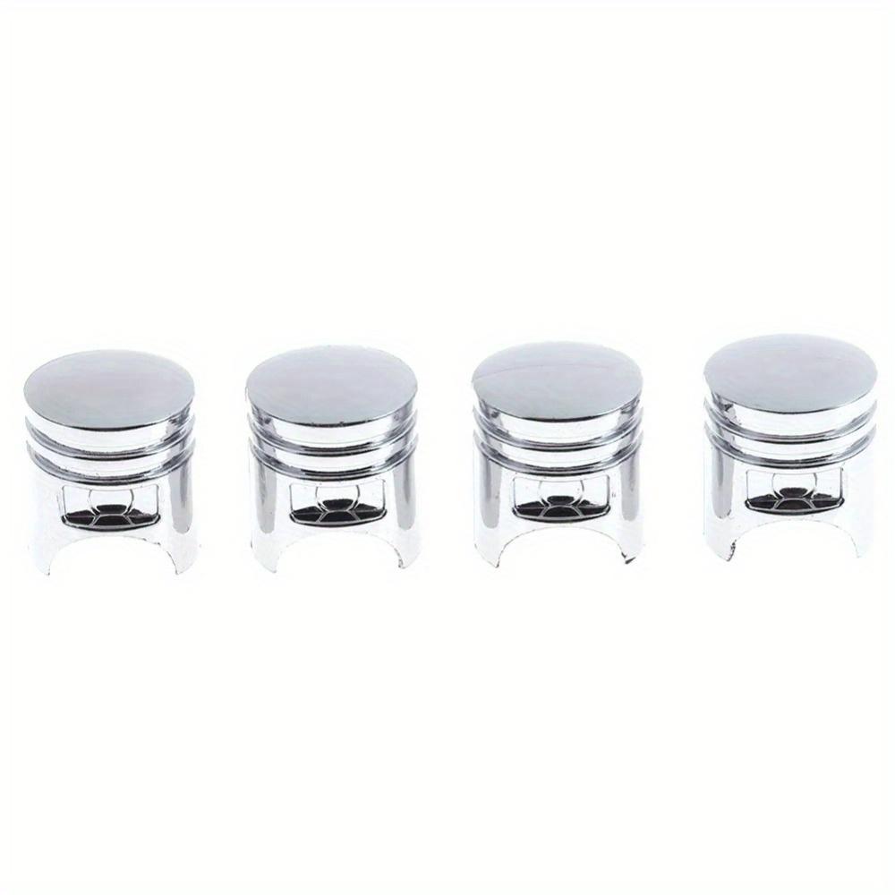 4Pcs Tire Valve Caps Protection Cover Dustproof Car Wheel Tire Valve Stem Dust Covers Accessories for Car Truck Bike Motorcycle