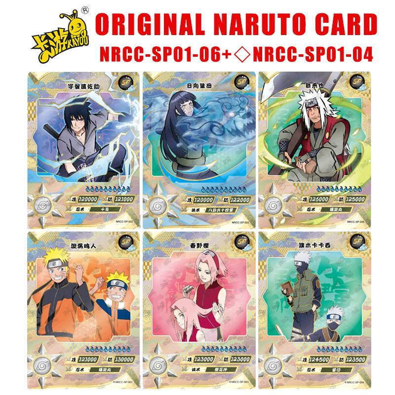 KAYOU Genuine Naruto MR UR SP SSR SR R PTR Cards Ninja Age N Edition Anime Itachi Sasuke Kakashi Complete Set Collection Card
