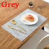 Tischsets Waschbar PVC Tischdecke Untersetzer Matte Tischsets Fleckenabweisend Essschüssel Untersetzer Rutschfeste Unterlage