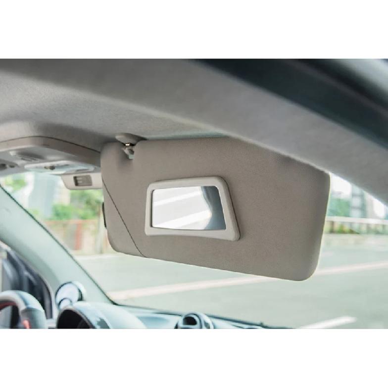 Auto Schminkspiegel Tragbar Auto Sonnenschutz Visier HD Spiegel Auto Innenraumspiegel Für Smart Fortwo 451 2009-2014 Auto-Styling