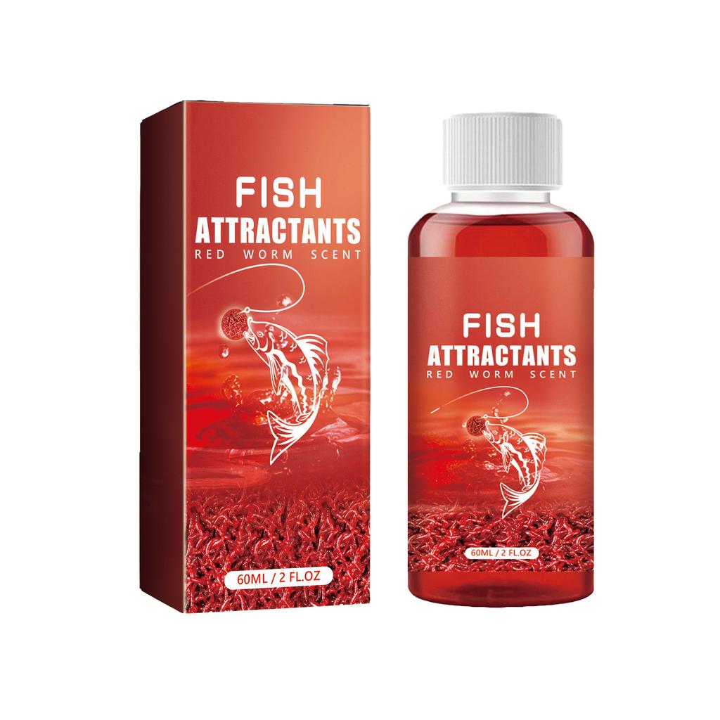 Fish Attractant Concentrated Fishing , Fast Nesting, Bloodworm Liquid, Thick Fishy Fish Attractant60ml