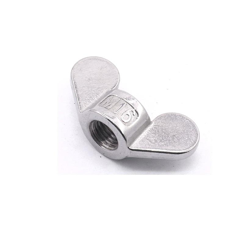 304 stainless steel ingot nut, hand tool for tightening large ear wing nut M4-M20