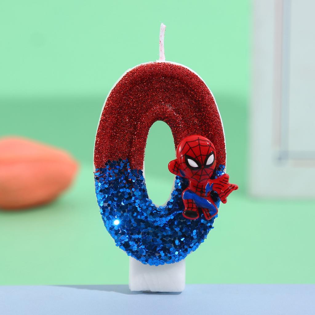 Cute Cartoon Digital Candles, Birthday Candles, Party Decorations