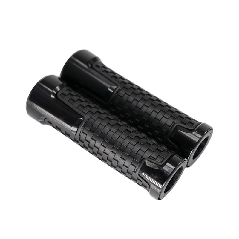Motorcycle handlebar grips modified for street racing bikes, electric bikes, scooters, throttle grips, CNC handlebar grips чёрный