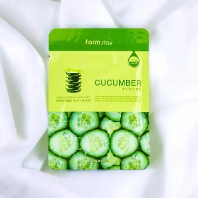 VISIBLE DIFFERENCE MASK SHEET CUCUMBER, Feuchtigkeitsspendend, Koreanische Kosmetik, Kbeauty, Probe
