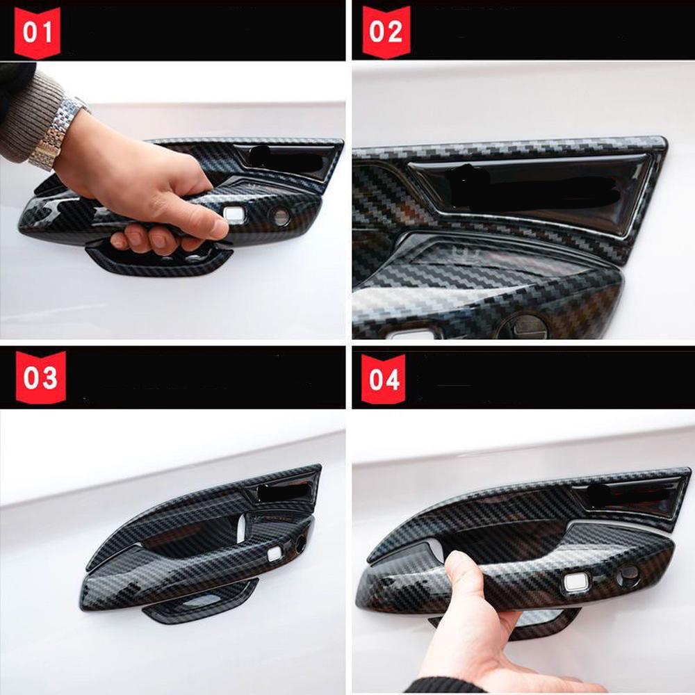 For MG ZS Hybrid HEV ZS Pro 2025~2027 2026 RHD LHD Exterior Door Handle Protect Cover Door Bowl Anti-scratch Modified Accessorie