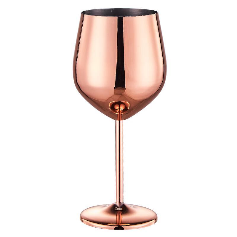 Shangqi Brushed Stainless Steel Stemmed All-Purpose Glass