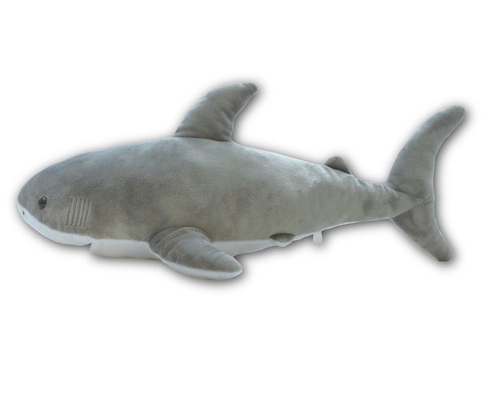 Yamani Shark Plush Toy Great White Shark H29.5 X W25.5 X D52cm 12265