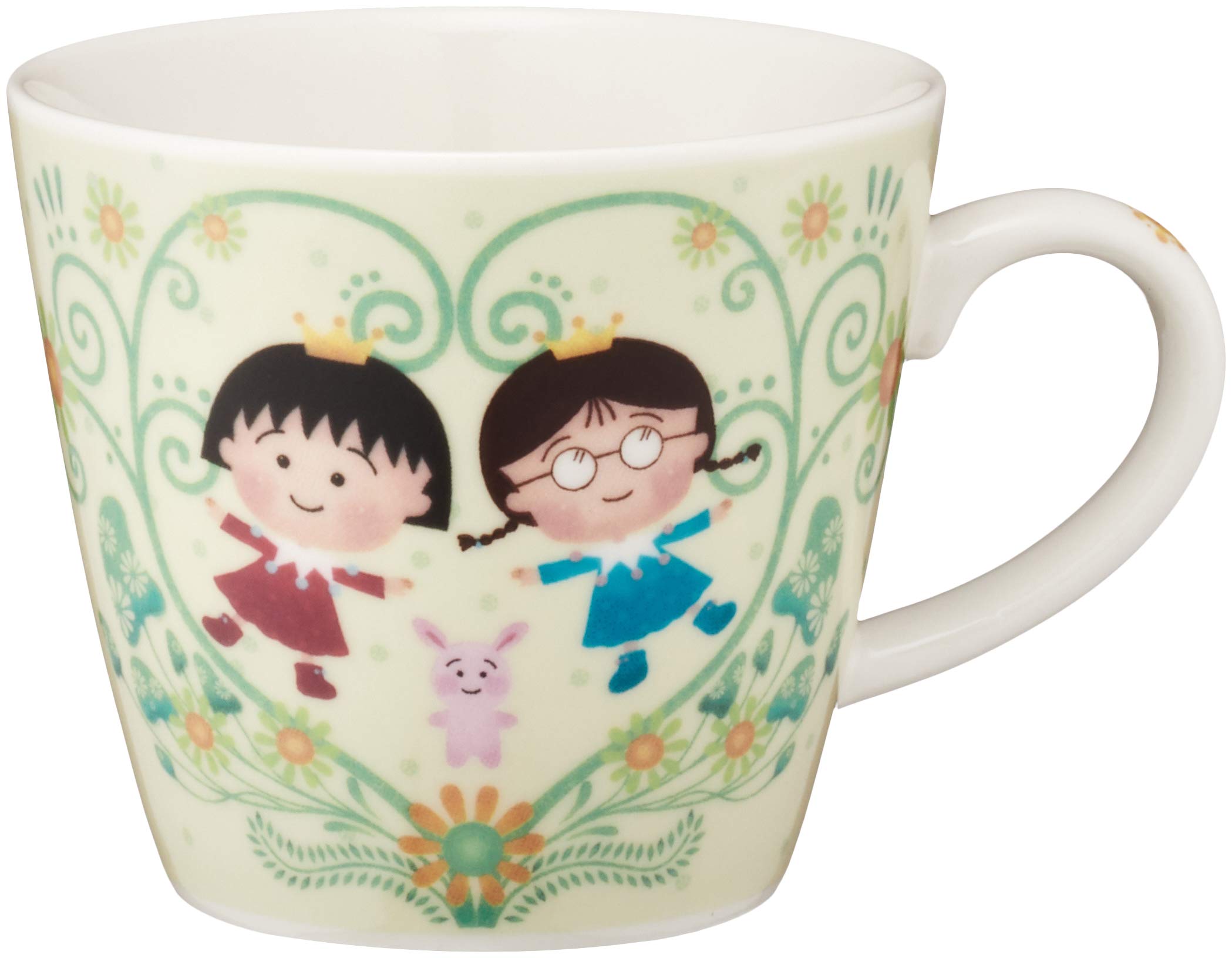 

Grassland Face Mug 270ml 127121 Chibi Maruko-chan белый